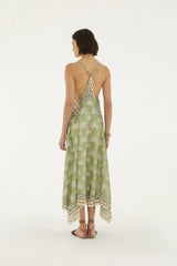 VESTIDO FEMININO LONGO BOHO COQUEIRO FARM ORIGINAL 374997