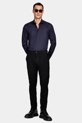 CAMISA MASCULINA SLIM TRICOLINE STRETCH MARINHO ARAMIS ORIGINAL ML.02.0676010