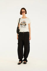 TSHIRT FEMININA  FIT BEBE TAXI ARARAS FARM ORIGINAL  364470