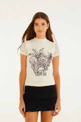 BLUSA FEMININA TULE VILA TERESA FARM ORIGINAL 356970