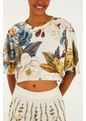 TSHIRT FEMININO CROPPED JARDIM GUANABARA FARM ORIGINAL 361730