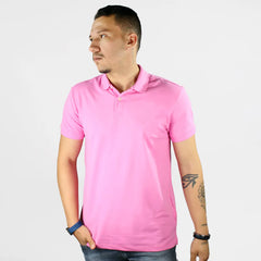 POLO MASCULINA BASICA PIQUET ROSA HIBISCO ARAMIS ORIGINAL PO.10.0280583