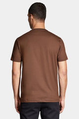 CAMISETA MASCULINA BASICA MARROM CHOCOLATE ARAMIS ORIGINAL CS.12.0537655