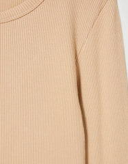 BLUSA FEMININA MALHA MANGA LONGA SHOULDER ORIGINAL 012513130021