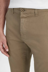 CALÇA MASCULINA CHINO SKINNY SARJADA CAQUI ARAMIS ORIGINAL CL.35.0089021