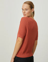 BLUSA FEMININA TRICOT TEXTURA SHOULDER ORIGINAL 241432909