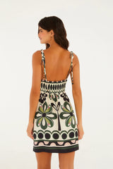 VESTIDO CURTO ALCA FLORARA FARM ORIGINAL 368216