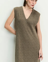 VESTIDO FEMININO DECOTE V TEXTURA ORIGINAL 012513220001