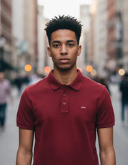 POLO MASCULINA VERMELHA ESCURA LEVI'S ORIGINAL LB0030009