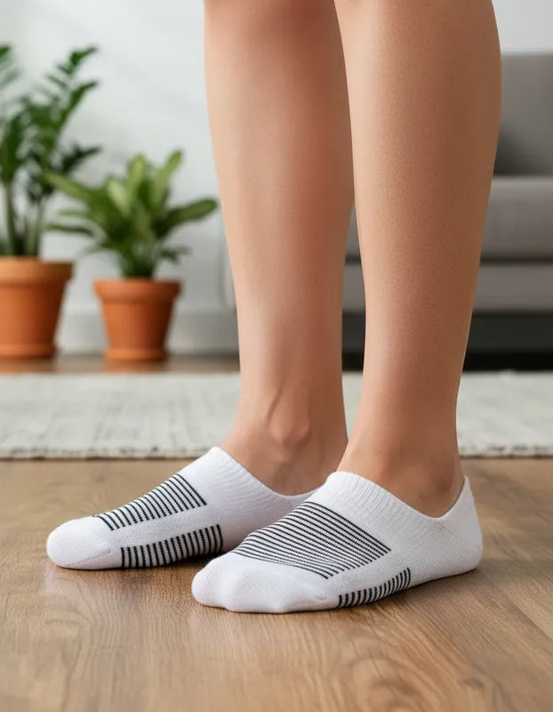 PACK COM 2 MEIAS SAPATILHA BRANCA LEVI'S ORIGINAL LBA010001