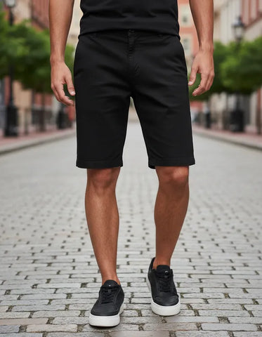 BERMUDA MASCULINA ESPORTE FINO/SOCIAL ESSENCIAL PRETO ARAMIS ORIGINAL BE.13.0073007