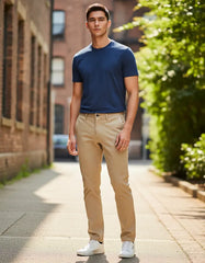 CALÇA MASCULINA ESPORTE FINO/SOCIAL AREIA ARAMIS ORIGINAL CL.35.0081018