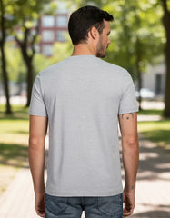CAMISETA MASCULINA BASICA CINZA MESCLA ARAMIS ORIGINAL CS.12.0537031