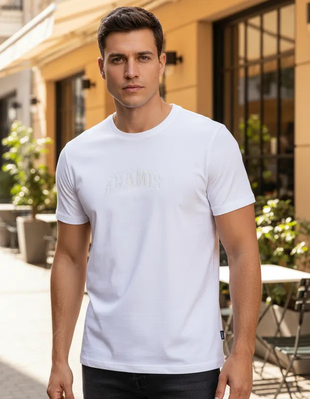 CAMISETA MASCULINA ARAMIS OUTLINE OFFWHITE ORIGINAL CS.12.0574129