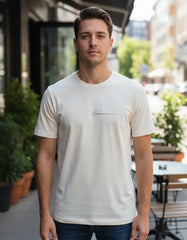 CAMISETA MASCULINA ESTAMPA ARAMIS OFF WHITE ORIGINAL CS.12.0618129