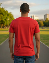 CAMISETA MASCULINA BASICA VERMELHA ARAMIS ORIGINAL CS.12.0537030