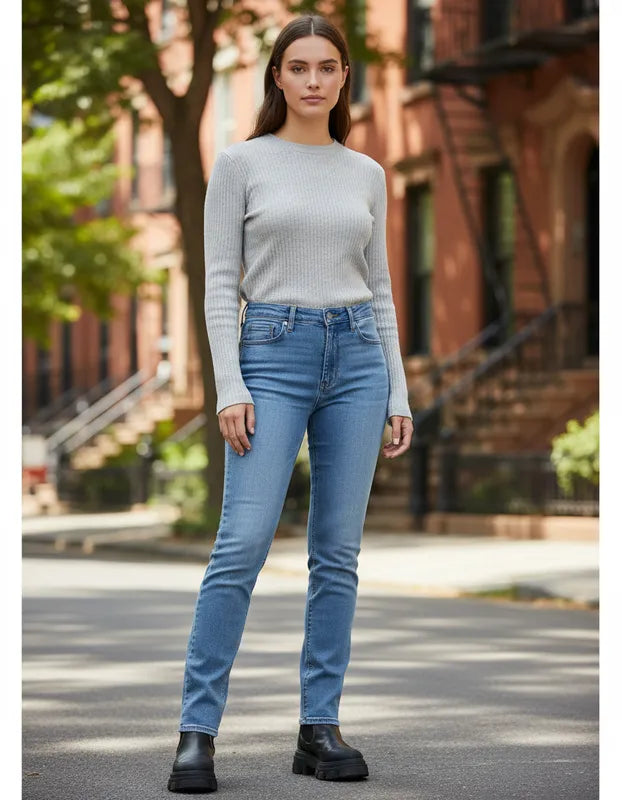 CALÇA FEMININA 724 CÓS ALTO SLIM RETO FIT LEVI'S ORIGINAL 188830159