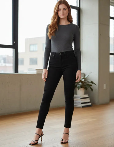 CALÇA FEMININA 311 SHAPING SKINNY PRETA LEVI'S ORIGINAL196260098