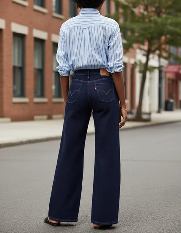 CALÇA FEMININA 318® WIDELEG LEVI´S® ORIGINAL 001PZ0009