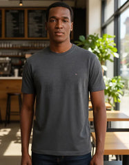 CAMISETA MASCULINA BASICA GRAFITE MESCLA ARAMIS ORIGINAL CS.12.0089097