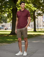 POLO MASCULINA BASICA PIQUET CABERNET ARAMIS ORIGINAL PO.10.0280647