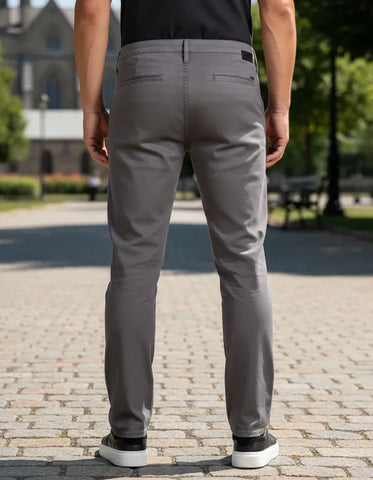 CALÇA MASCULINA ESPORTE FINO CLASSICA CHUMBO ARAMIS ORIGINAL CL.35.0065046