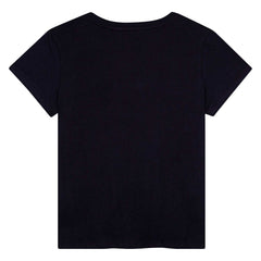 CAMISETA FEMININA DECOTE V PRETA MINI LOGO LEVI'S ORIGINAL LB0020093