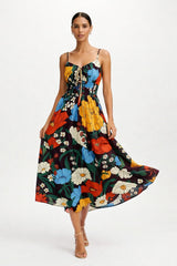 VESTIDO FEMININO  CROPPED FLORAL BUCOLICO FARM ORIGINAL  361886