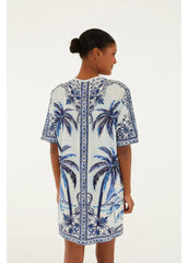 VESTIDO FEMININO TSHIRT BASICO CIDADE MARAVILHA FARM ORIGINAL 366981