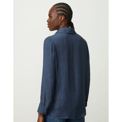 BLUSA FEMININA MARINHO MEIA VISTA SHOULDER ORIGINAL 241013904