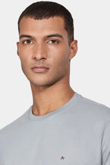 CAMISETA MASCULINA BASICA CINZA PRATA ARAMIS ORIGINAL CS.12.0537635