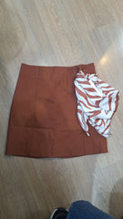 SAIA FEMININA BENGALINE COM LENCO GATABAKANA ORIGINAL  850073978500400002