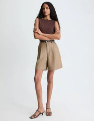 BERMUDA FEMININA ALFAIATADA COM PREGAS SHOULDER ORIGINAL 012523969001