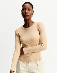 BLUSA FEMININA MALHA MANGA LONGA SHOULDER ORIGINAL 012513130021