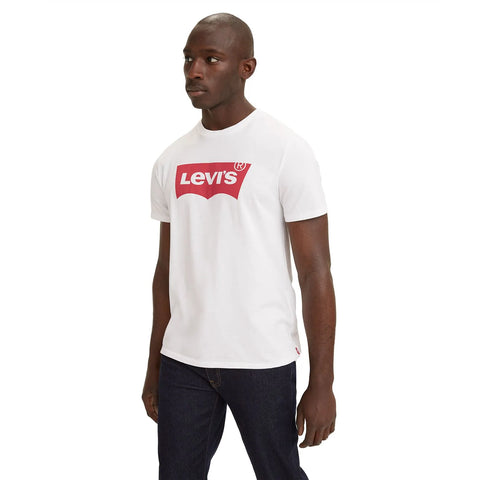 Camiseta Levi's® Branca Manga Curta Logo Tradicional LB0010027