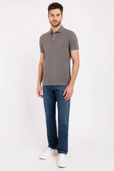 POLO MASCULINA PIQUET CLASSIC CONCRETO C/PRATA ARAMIS ORIGINAL PO.10.0032563/567