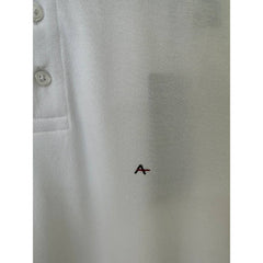POLO MASCULINA CLASSIC BRANCO C/ CAQUI ARAMIS ORIGINAL PO.10.0032001/504