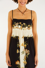 VESTIDO FEMININO MIDI CONCHA SURREAL FARM ORIGINAL 357258