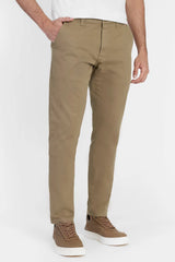 CALÇA MASCULINA CHINO SKINNY SARJADA CAQUI ARAMIS ORIGINAL CL.35.0089021
