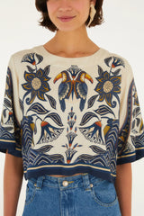 TSHIRT FEMININO LENCO RIVIERA FARM ORIGINAL 366967