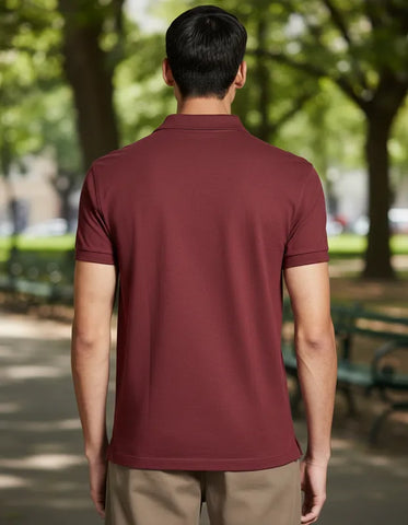 POLO MASCULINA BASICA PIQUET CABERNET ARAMIS ORIGINAL PO.10.0280647