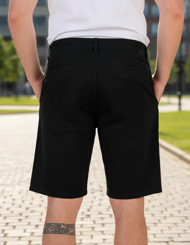 BERMUDA MASCULINA ESPORTE FINO/SOCIAL ESSENCIAL PRETO ARAMIS ORIGINAL BE.13.0073007