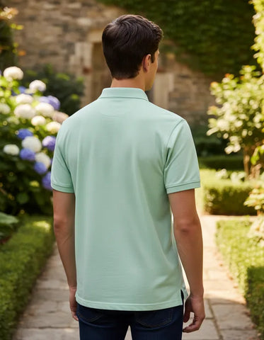 POLO MASCULINA RELAXED VERDE AGUA LEVI'S ORIGINAL A67350008