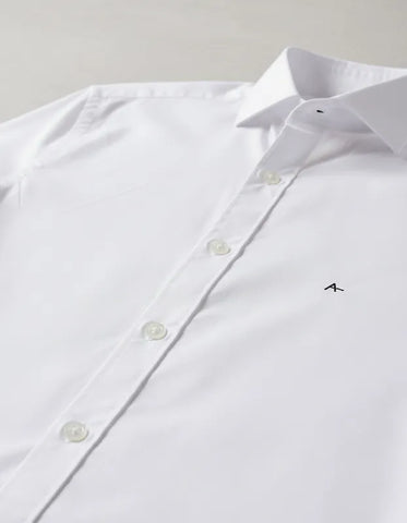 CAMISA MASCULINA REGULAR TRICOLINE LISA BRANCA ARAMIS ORIGINAL ML.02.0027001