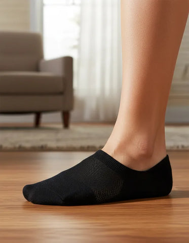 PACK COM 2 MEIAS SAPATILHA PRETA LEVI'S ORIGINAL LBA010008