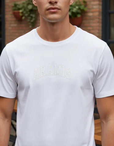 CAMISETA MASCULINA ARAMIS OUTLINE OFFWHITE ORIGINAL CS.12.0574129