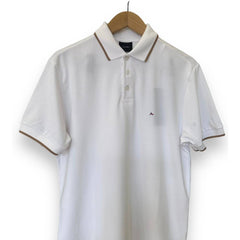 POLO MASCULINA CLASSIC BRANCO C/ CAQUI ARAMIS ORIGINAL PO.10.0032001/504