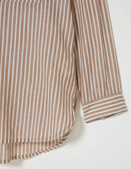 CAMISA FEMININA VOIL LISTRAS CAMEL SHOULDER ORIGINAL 012510331002