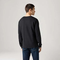 CAMISETA MASCULINA MANGA LONGA PRETA LEVI´S® ORIGINAL LB0020197