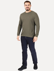 CAMISETA MASCULINA  BASICA MANGA LONGA MILITAR ARAMIS ORIGINAL  CS.02.0161714